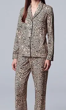 NWT - 3-piece Long Sleeve Pajama Set & Matching Headband - Petite.