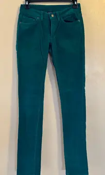 Patagonia women’s Fitted Corduroy Pants sz 24