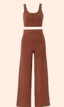 1HR SALE ⚡Reformation Isle Two Piece Set (Cinnamon)