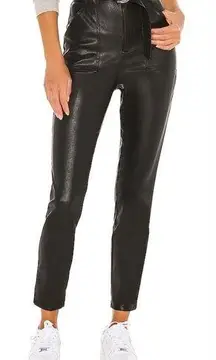 Superdown Chanice Buckle Pant in Black