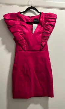 Pink Metallic Dress