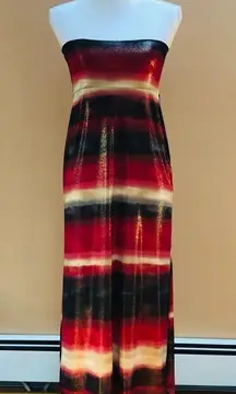 🆕 Metallic Maxi Skirt/Dress/Coverup💥