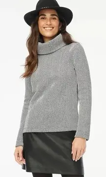 J Crew Long-sleeve funnelneck pullover