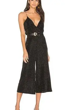 House of Harlow 1960 x REVOLVE Rory Jumpsuit in Black & Gold Medium $188