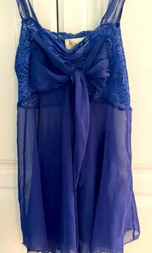 Victoria secret Light purple Lace Chemise set S