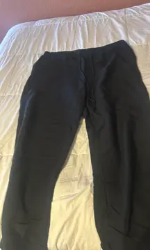 H&M Black Linen Blend Pant