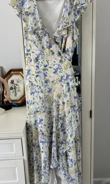 Floral Wrap Dress