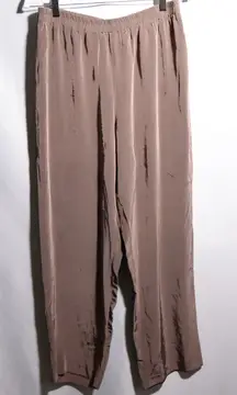 Vintage R &‎ M Richards Karen Kwong Women's Size 16 Brown Lounge Pants USA Made