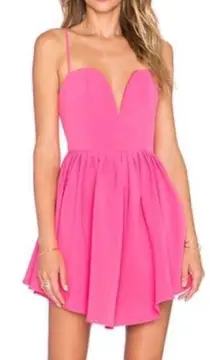 Fuchsia Skater Dress