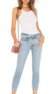 AMO Stix Crop Jean Check Ya Later