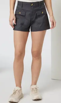 NWT Vuori Vintage Ripstop Utility Short in Charcoal Size S