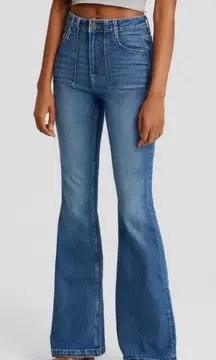 American Eagle Super High Rise Flare Jeans