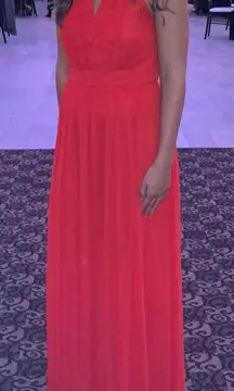 Laundry- red prom dress