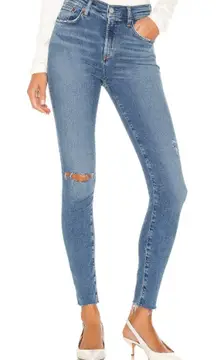 Agolde Sophie Ankle Skinny Jeans Pentacle Size 27