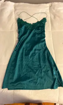 Green Mini Dress