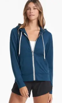 Vuori Halo Full Zip Hoodie in Cosmo small NEW