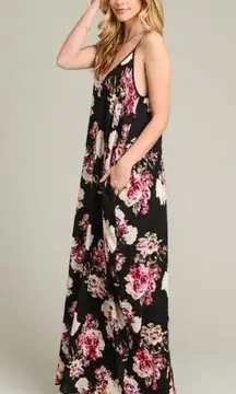 NWT Oversized Floral Maxi Dress