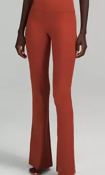 Lululemon Groove SHR Nulu™ Flared Pant * Regular cayenne red high waisted yoga 4