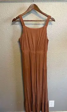 Listicle Tan Wide Leg Romper Jumpsuit Size Large Boutique