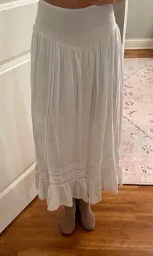 White american eagle maxi skirt