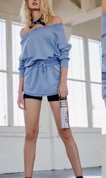 FREE PEOPLE MOVEMENT‎ Isley Tunic Oversized In blue Size Small