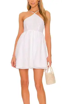 Jenny Mini Dress in White