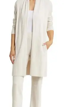 Barefoot Dreams Womens Cozy Chic Ultra Lite Cardigan Sand Dune Small‎ NWT