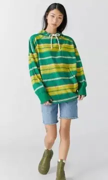 Urban Outfitters BDG  UO Joshua Hooded Long Sleeve Tee Top Oversized