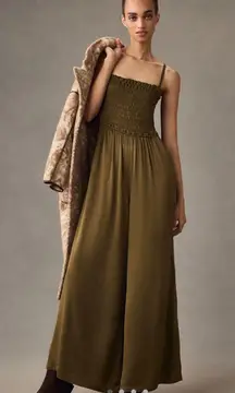 Anthropologie Jumpsuit Olive