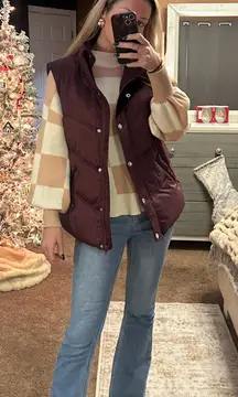 American Eagle Puffer Vest