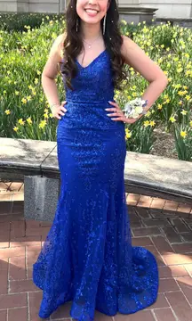 Royal Blue Prom Dress