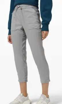 Lululemon Beyond the Studio Crop Rhino Grey (First Release) size 10