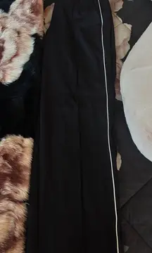 Athleta Wide-Leg Pants Black