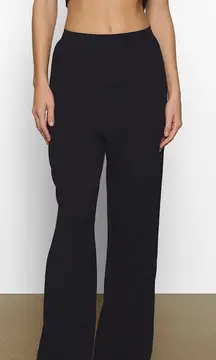 SKIMS Boyfriend Loose Pant Black Medium NWT