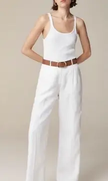 J.Crew Wide-leg Essential pant in linen