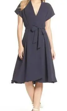 GAL MEETS GLAM COLLECTION Audrey Wrap Dress (4)