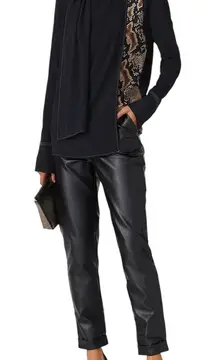 Atlein- Draped Scarf Blouse Size Euro 36 US 6