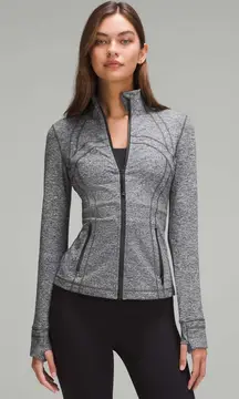 Lululemon Define Jacket Luon Heathered Black Size 6 | Sculpting Zip-Up