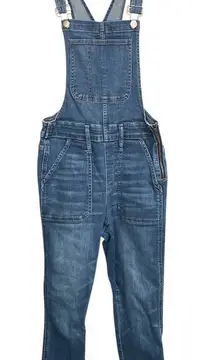 Madewell Denim Overalls Women's Size S Light Wash Stretch Skinny Jeans‎