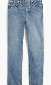 J Crew Factory Premium Edition High Rise Straight Leg Jeans Womens 32