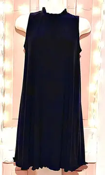 Elegant Navy Blue Sleeveless Dress by Annalee + Hope