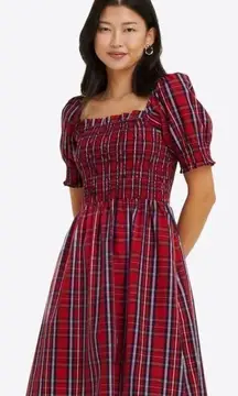 Draper James Cam Smocked Dress Angie Plaid Dress