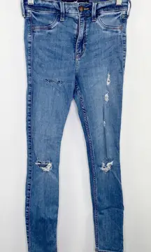 Hollister High-Rise Crop Jean Leggings Jeggings Women's Size 0 Short 0S 24 x 24
