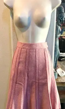 Like new  pale pink wool blend skirt. Sz 2