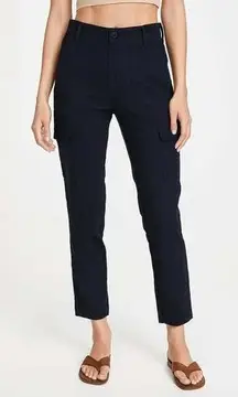 J. Crew Womens Cropped‎ Cargo Pants Blue Size 29P Utility Style Casual