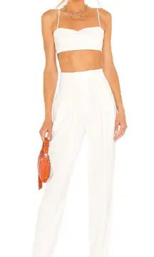 NBD Revolve White Sheela Pant White Size Small