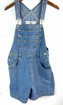 1939 Authentic Brand Denim S Denim Blue Jeans Shortalls Overalls