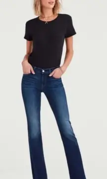 7 for all Mankind Bootcut Women's Jeans in Size 30 Low Rise Dark Wash