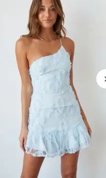 One Shoulder Mini Dress