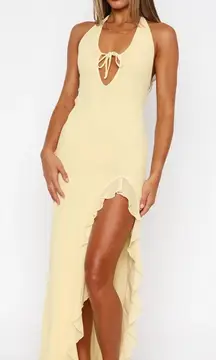 White Fox Boutique Yellow Dress